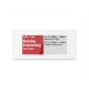 2.9 inches display red as meeting room signage