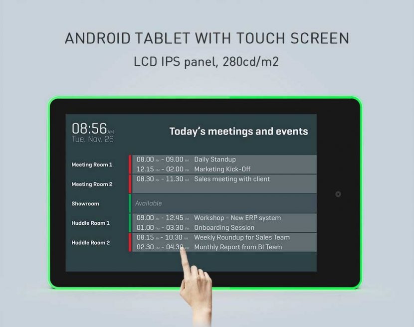 SyncSign 10.1-inch LCD Digital Signage Display Panel (Touch Screen ...