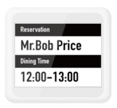 SyncSign – E-Ink Digital Signage for Room Schedule Display