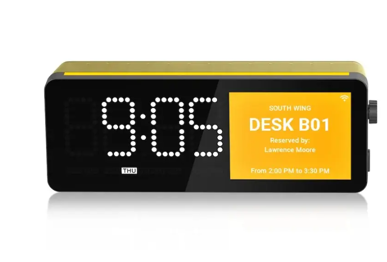 SyncSign Hot Desking Digital Signage product display